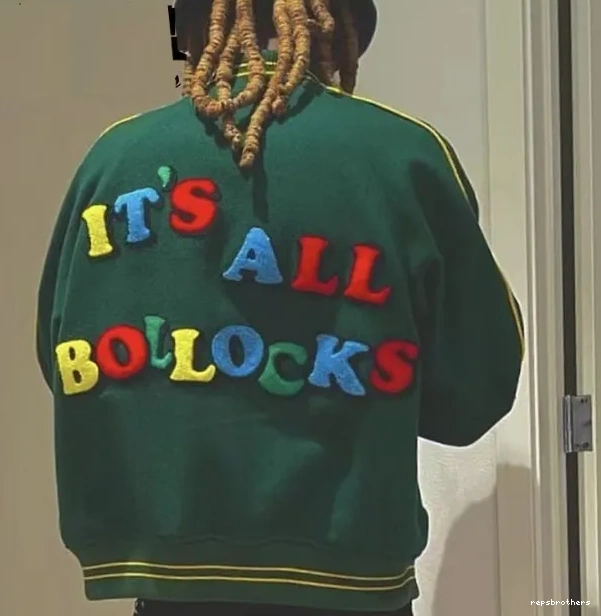Jacket XL Jamie Black It's 21SS Varsity L Reid Green S Bollocks M All 1008